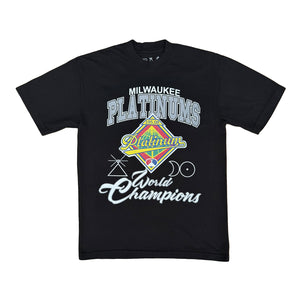 Milwaukee Platinums World Champions Tee Black