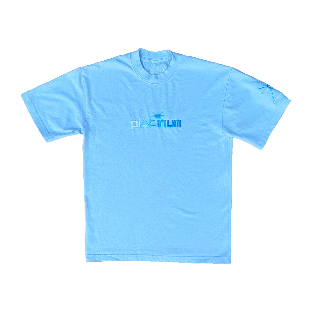 Platinum Gradient Tee Light Blue