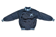 Load image into Gallery viewer, Milwaukee Platinum P&#39;s Satin Baseball Jacket Black
