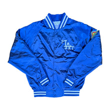 Load image into Gallery viewer, Milwaukee Platinums Satin Baseball Jacket Royal
